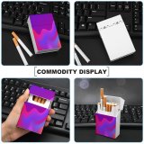 yanfind Cigarette Case Space Fog Smooth Mixing Vitality Liquid Flowing Natural Watercolor Paints Hard Plastic Crushproof Cigarette Case