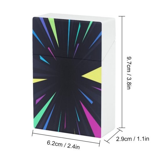 yanfind Cigarette Case Space After Effects Comic Beam Supernova Dark Taking Moving Hard Plastic Crushproof Cigarette Case