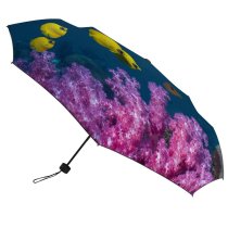 yanfind Umbrella Manual Togetherness Scene Ecosystem Outdoors Coral Rock Egypt Soft Tranquil Fish Cnidarian Butterflyfish Windproof waterproof anti-ultraviolet protection golf umbrella