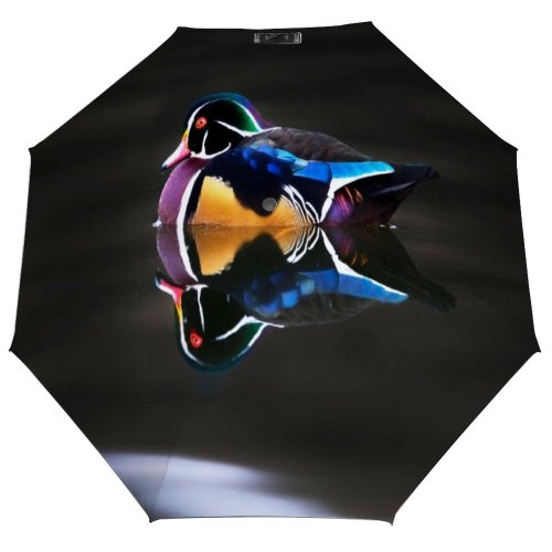 yanfind Umbrella Manual Duck USA Bird Wood California Windproof waterproof anti-ultraviolet protection golf umbrella