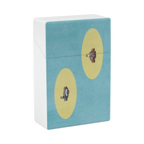 yanfind Cigarette Case Studio Social Distancing Directly Shot Togetherness Crossing Mid Above Connection Young Individuality Hard Plastic Crushproof Cigarette Case