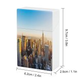 yanfind Cigarette Case Space Growth Place Idyllic Awe High State Exterior Aerial Hard Plastic Crushproof Cigarette Case