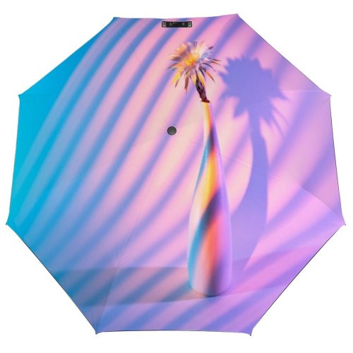 yanfind Umbrella Manual Space Studio Vase Beauty High Bloom S Purple Shot Ceramics Charming Windproof waterproof anti-ultraviolet protection golf umbrella