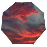 yanfind Umbrella Manual Sky Moody Idyllic Scene Dramatic Scenics Sunset Outdoors Urban Cloudscape Tranquil Windproof waterproof anti-ultraviolet protection golf umbrella
