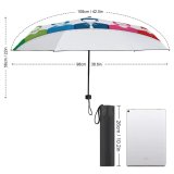 yanfind Umbrella Manual Organized Space Working Growth Resources Brainstorming Unity Friendship Imagination Motivation Orthographic Togetherness Windproof waterproof anti-ultraviolet protection golf umbrella