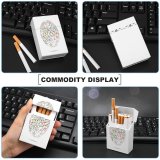 yanfind Cigarette Case Space Social Pointing Futuristic Issues Ball Disco Generated Planet Art Motion Digitally Hard Plastic Crushproof Cigarette Case