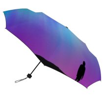yanfind Umbrella Manual Travel Outdoors Iceland Field Silhouette Tranquility Capital Borealis Road Sky Journey Windproof waterproof anti-ultraviolet protection golf umbrella