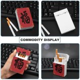 yanfind Cigarette Case Blessing Cheerful Prosperity Happiness Decoration Envelope Chinese Luck Plum Tradition Abstract Hard Plastic Crushproof Cigarette Case