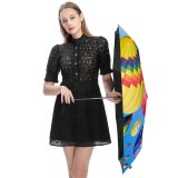 yanfind Umbrella Manual Sky Adventure Dramatic Travel Outdoors Festival Abundance Hot Weekend Flying Transportation Exploration Windproof waterproof anti-ultraviolet protection golf umbrella