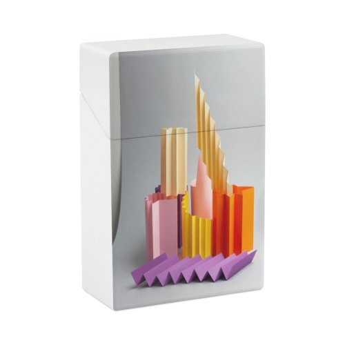 yanfind Cigarette Case Organized Order Strength Growth Emotion Studio Surfing Data Analyzing Chaos Creativity Flowing Hard Plastic Crushproof Cigarette Case