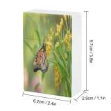 yanfind Cigarette Case Growth Wing Leaf Beauty Fragility Wild Focus Butterfly Monarch Pollination Wildlife Hard Plastic Crushproof Cigarette Case