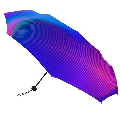 yanfind Umbrella Manual Natural Liquid Blurred Futuristic Art Saturated Abstract Space Light Motion Structure Glitch Windproof waterproof anti-ultraviolet protection golf umbrella