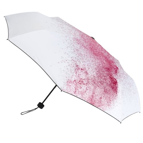yanfind Umbrella Manual Sky Powder Social Issues Burning Valencia Stack Moving Abstract Falling Space Windproof waterproof anti-ultraviolet protection golf umbrella