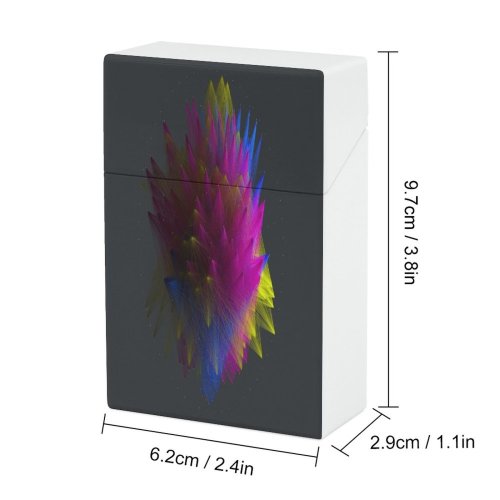 yanfind Cigarette Case Blockchain Research Tokyo Community Cloud Commerce Abstract Connection Technology Social Hard Plastic Crushproof Cigarette Case