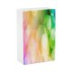 yanfind Cigarette Case Transparent Romance Blurred Gradient Decoration Illuminated Purple Glittering Smooth Natural Focus Hard Plastic Crushproof Cigarette Case