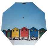 yanfind Umbrella Manual Sky Built Land Beach Exterior Scenics Travel Town Outdoors Space Building Structure Windproof waterproof anti-ultraviolet protection golf umbrella
