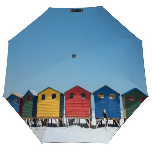 yanfind Umbrella Manual Sky Built Land Beach Exterior Scenics Travel Town Outdoors Space Building Structure Windproof waterproof anti-ultraviolet protection golf umbrella