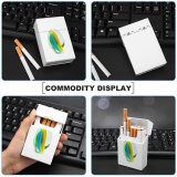 yanfind Cigarette Case Transparent Childhood Old Marbles Fashioned Toy Smooth Playing Games Shiny Leisure Hard Plastic Crushproof Cigarette Case