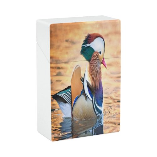 yanfind Cigarette Case Bizarre Cute Celebrities Place Wing Beauty Vitality Visit Autumn York Feather Hard Plastic Crushproof Cigarette Case