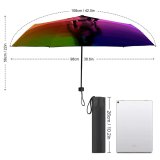 yanfind Umbrella Manual Bending Dancing Millennial Mapping England Vitality Raised Imagination Side Arms Reflection Mid Windproof waterproof anti-ultraviolet protection golf umbrella