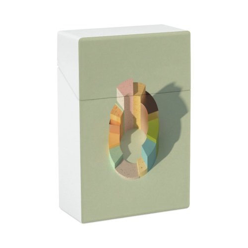 yanfind Cigarette Case Money Space Disease Growth Data Illness COVID Stock Infectious Progress Vitality Hard Plastic Crushproof Cigarette Case