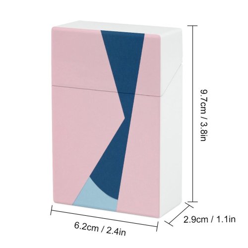 yanfind Cigarette Case Space Lay Block Shade Funky Composite Natural Spain Fashion Purple Toned Sky Hard Plastic Crushproof Cigarette Case