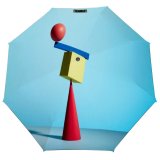yanfind Umbrella Manual Organized Space Strength Studio Cuboid Cone Block Challenge Dimensional Support Cube Shot Windproof waterproof anti-ultraviolet protection golf umbrella
