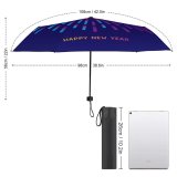 yanfind Umbrella Manual Pyrotechnic Year Social Slovenia Futuristic Abstract Space Light Web Explosive Party Windproof waterproof anti-ultraviolet protection golf umbrella