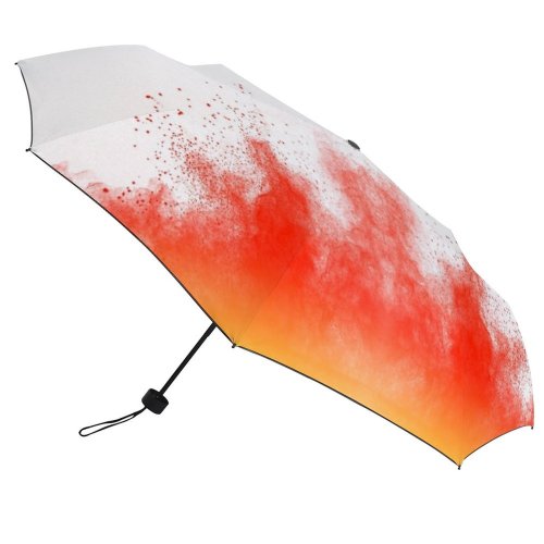 yanfind Umbrella Manual Bizarre Changing Erupting Face Shot Temperature Named Physical Performance Abstract Connection Motion Windproof waterproof anti-ultraviolet protection golf umbrella