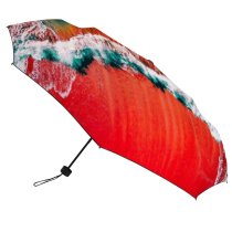 yanfind Umbrella Manual Beach Outdoors Motion Sea Aerial Wave Windproof waterproof anti-ultraviolet protection golf umbrella
