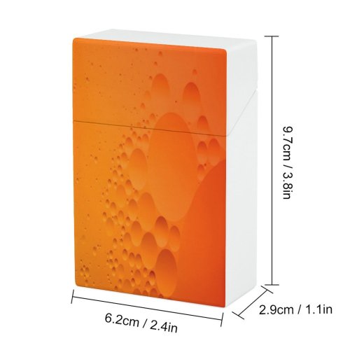 yanfind Cigarette Case Space Bizarre Comunidad Autonoma Valencia Studio Smooth Mixing Splattered Floating Liquid Dimensional Hard Plastic Crushproof Cigarette Case