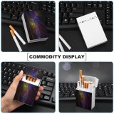 yanfind Cigarette Case Glowing Futuristic Data Generated Vitality Chaos Flowing Speed Drammen Complexity Sparks Hard Plastic Crushproof Cigarette Case