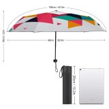 yanfind Umbrella Manual Futuristic Generated Percussion Hipster Instrument Covering Art Decoration Fashionable Brochure Digitally Windproof waterproof anti-ultraviolet protection golf umbrella