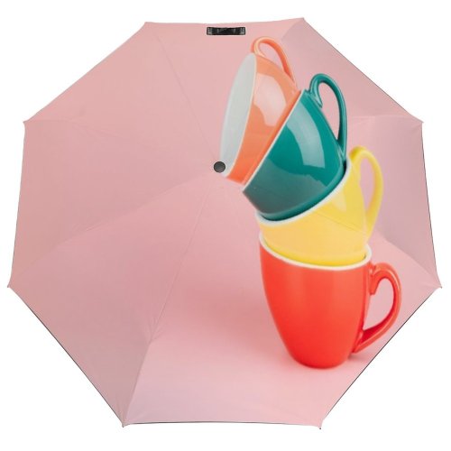 yanfind Umbrella Manual Coffee Space Studio Stack Empty Shot Still Crockery Bangkok Cup Windproof waterproof anti-ultraviolet protection golf umbrella
