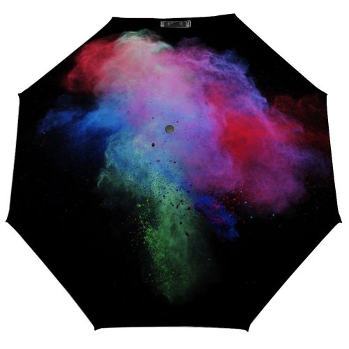 yanfind Umbrella Manual Sky Oresund Powder Region Vitality Motion Structure Talcum Copenhagen Cloud Shot Physical Windproof waterproof anti-ultraviolet protection golf umbrella