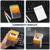 yanfind Cigarette Case Cheerful Beach Outstretched Getting Happiness Outdoors Freedom Wellbeing Seascape Enjoyment Sea Joy Hard Plastic Crushproof Cigarette Case
