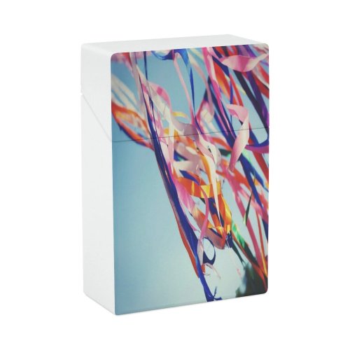 yanfind Cigarette Case India Sewing Item Sky Wind Craft Faridabad Art Ribbon Decoration Sunlight Hard Plastic Crushproof Cigarette Case