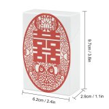 yanfind Cigarette Case Cheerful Asian Happiness Decoration Love Bridegroom Emotion Non Wife Seafood Root Western Hard Plastic Crushproof Cigarette Case