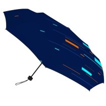 yanfind Umbrella Manual Saturated Effects Brightly Neon Hexagon Trapezoid Dimensional Natural Rhombus Photographic Windproof waterproof anti-ultraviolet protection golf umbrella
