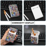 yanfind Cigarette Case Burano Multiple Architecture City Vibrant Contrasts Montage Rooftop Italy Digital Venice Ownership Hard Plastic Crushproof Cigarette Case