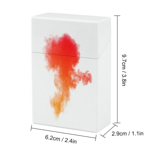 yanfind Cigarette Case Space Bizarre Comunidad Autonoma Strength Valencia Pain Fire Social Heat Studio Issues Hard Plastic Crushproof Cigarette Case