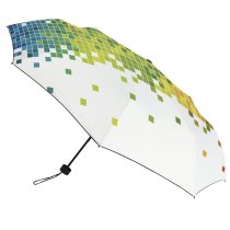 yanfind Umbrella Manual Generated Digitally Abstract Development Technology Pixelated Ideas Windproof waterproof anti-ultraviolet protection golf umbrella