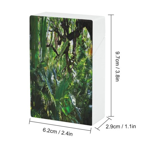 yanfind Cigarette Case Saturated Garden Ornamental Decorative Beauty Springtime India Rainforest Flowering Tropical Hard Plastic Crushproof Cigarette Case