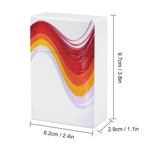 yanfind Cigarette Case Space Studio Directly Stack Creativity Imagination Shot Simplicity Stacking Craft Vibrant Above Hard Plastic Crushproof Cigarette Case