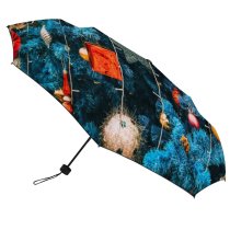 yanfind Umbrella Manual Space Social Tree Present Party Christmas Shiny Lights National Focus Decor Windproof waterproof anti-ultraviolet protection golf umbrella