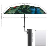 yanfind Umbrella Manual Hawthorn Growth Hedge Leaf England Herb Bush Bunch Wellbeing Focus Biology Windproof waterproof anti-ultraviolet protection golf umbrella