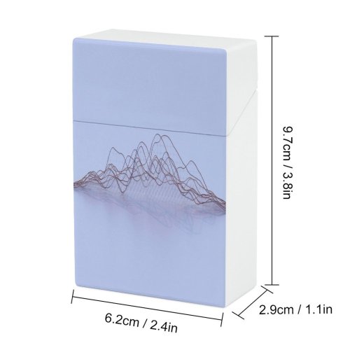 yanfind Cigarette Case Stock Purple Crisis Flowing Rating Curve Annual Flexibility Disease Contrasts Hard Plastic Crushproof Cigarette Case