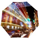 yanfind Umbrella Manual Oxford Place England Exterior Christmas Retail Night Lights Transportation Famous Togetherness Windproof waterproof anti-ultraviolet protection golf umbrella