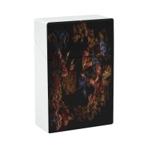 yanfind Cigarette Case Wreath Still Rose Studio Wilted Topics Contrasts Abstract Death Mystery Botany Hard Plastic Crushproof Cigarette Case