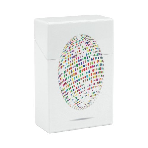 yanfind Cigarette Case Space Social Pointing Futuristic Issues Ball Disco Generated Planet Art Motion Digitally Hard Plastic Crushproof Cigarette Case